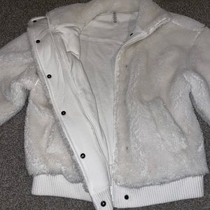 Alo Yoga Sherpa Varsity jacket